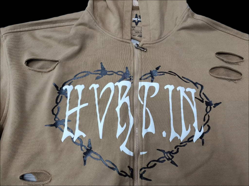 ✦✧Coffee✦✧Barbwire Hearts ZIP