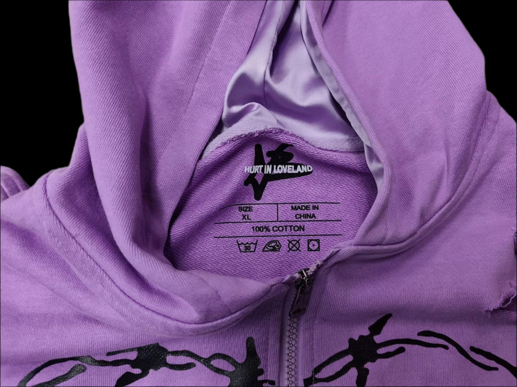 ✦✧PVRPL✦✧Barbwire Hearts ZIP